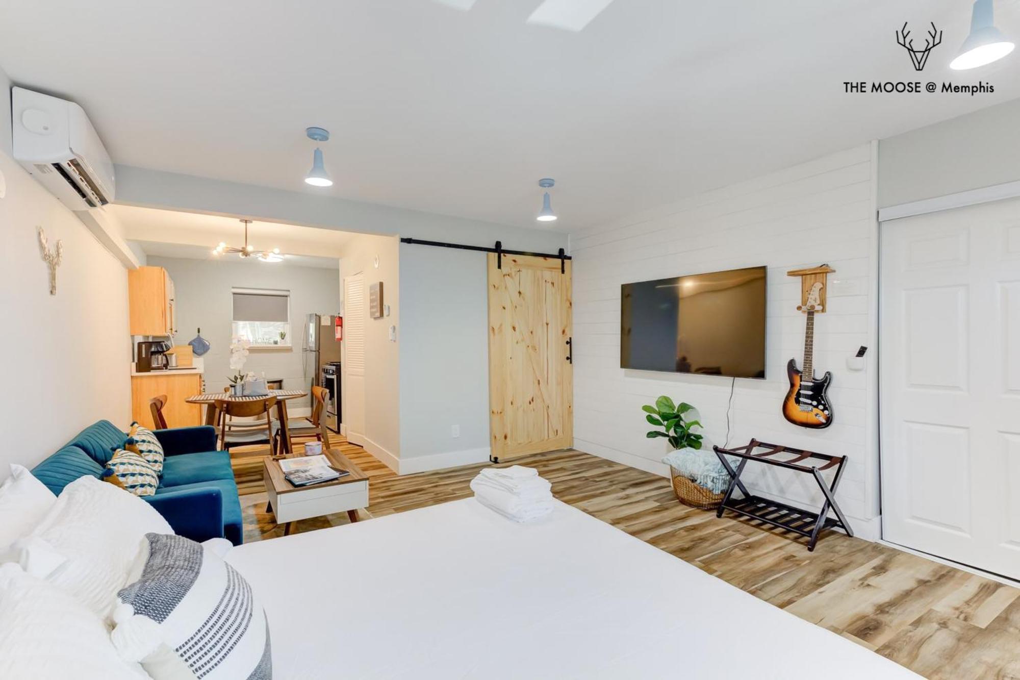 The Moose #11 - Luxe Modern Loft With King Bed, Free Parking & Wi-Fi Memphis Exterior foto