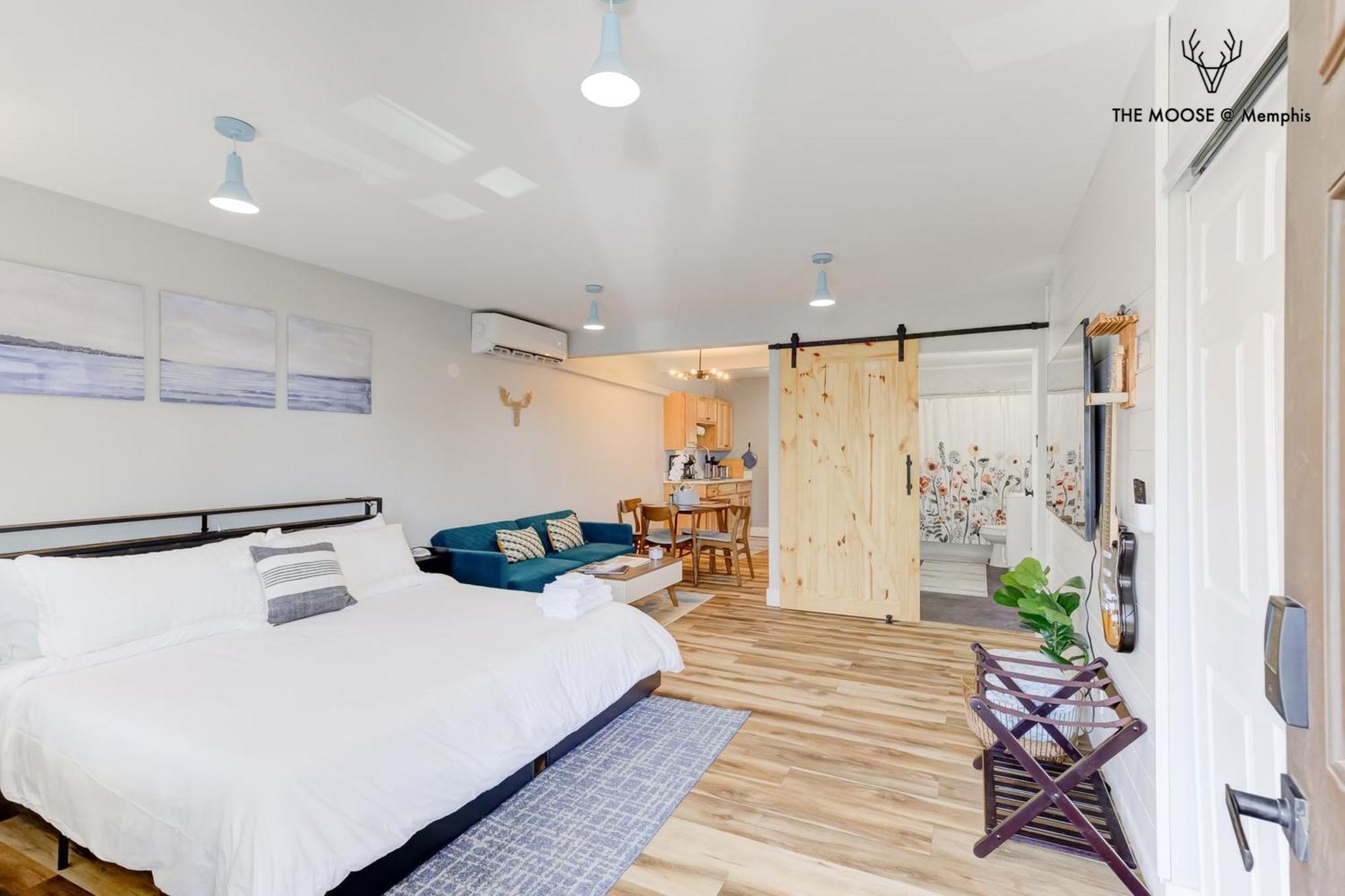 The Moose #11 - Luxe Modern Loft With King Bed, Free Parking & Wi-Fi Memphis Exterior foto