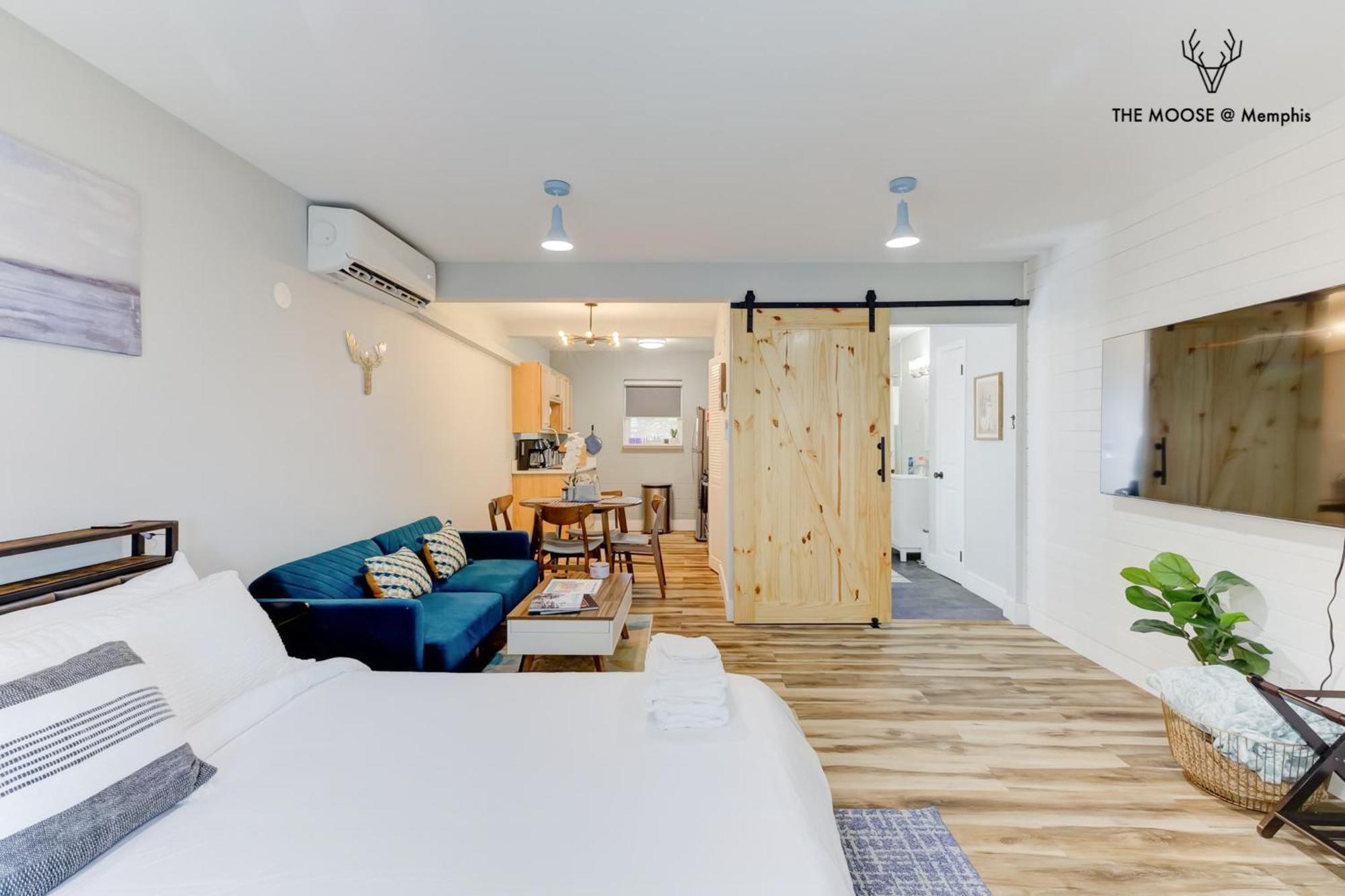 The Moose #11 - Luxe Modern Loft With King Bed, Free Parking & Wi-Fi Memphis Exterior foto