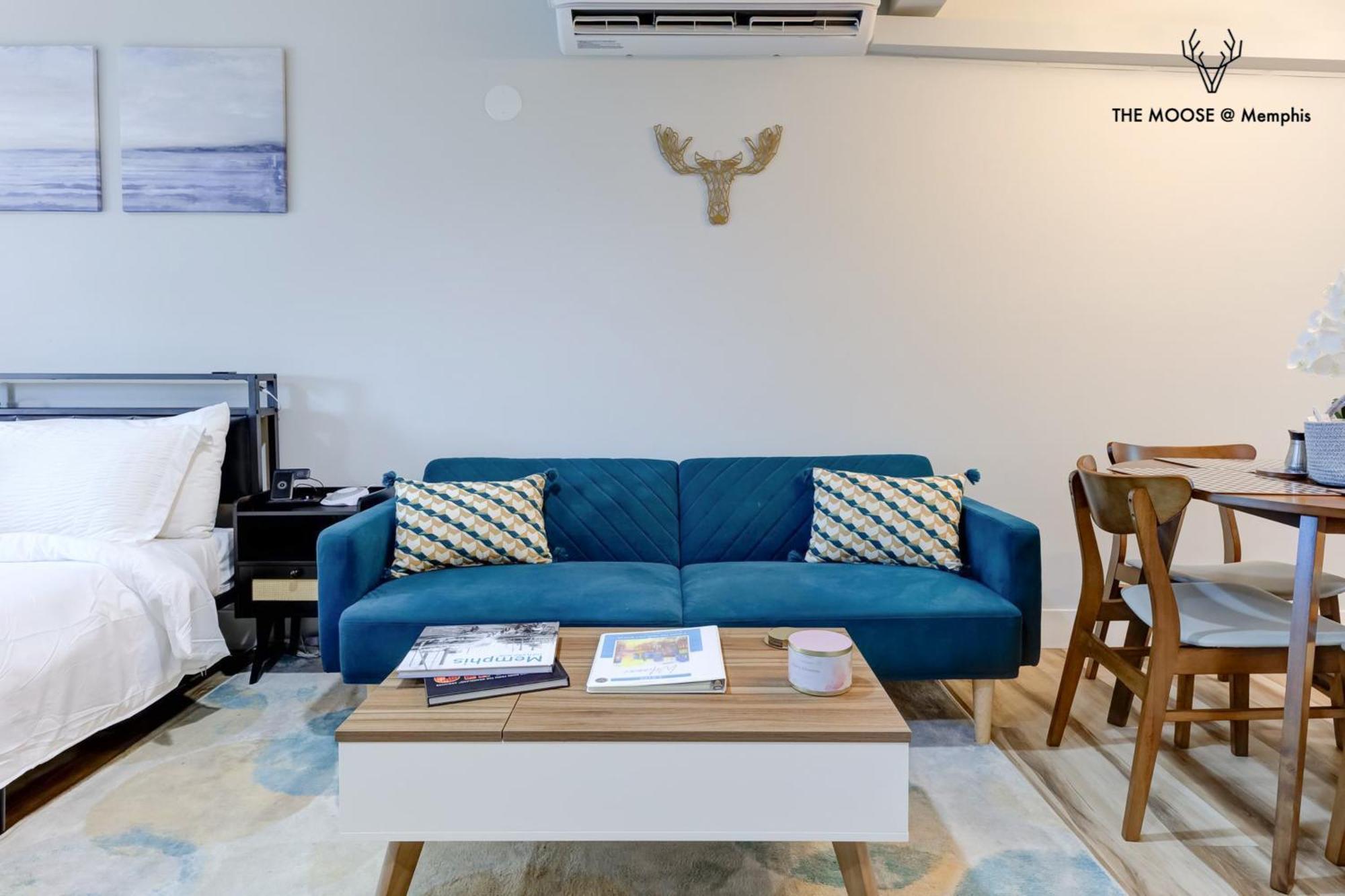The Moose #11 - Luxe Modern Loft With King Bed, Free Parking & Wi-Fi Memphis Exterior foto