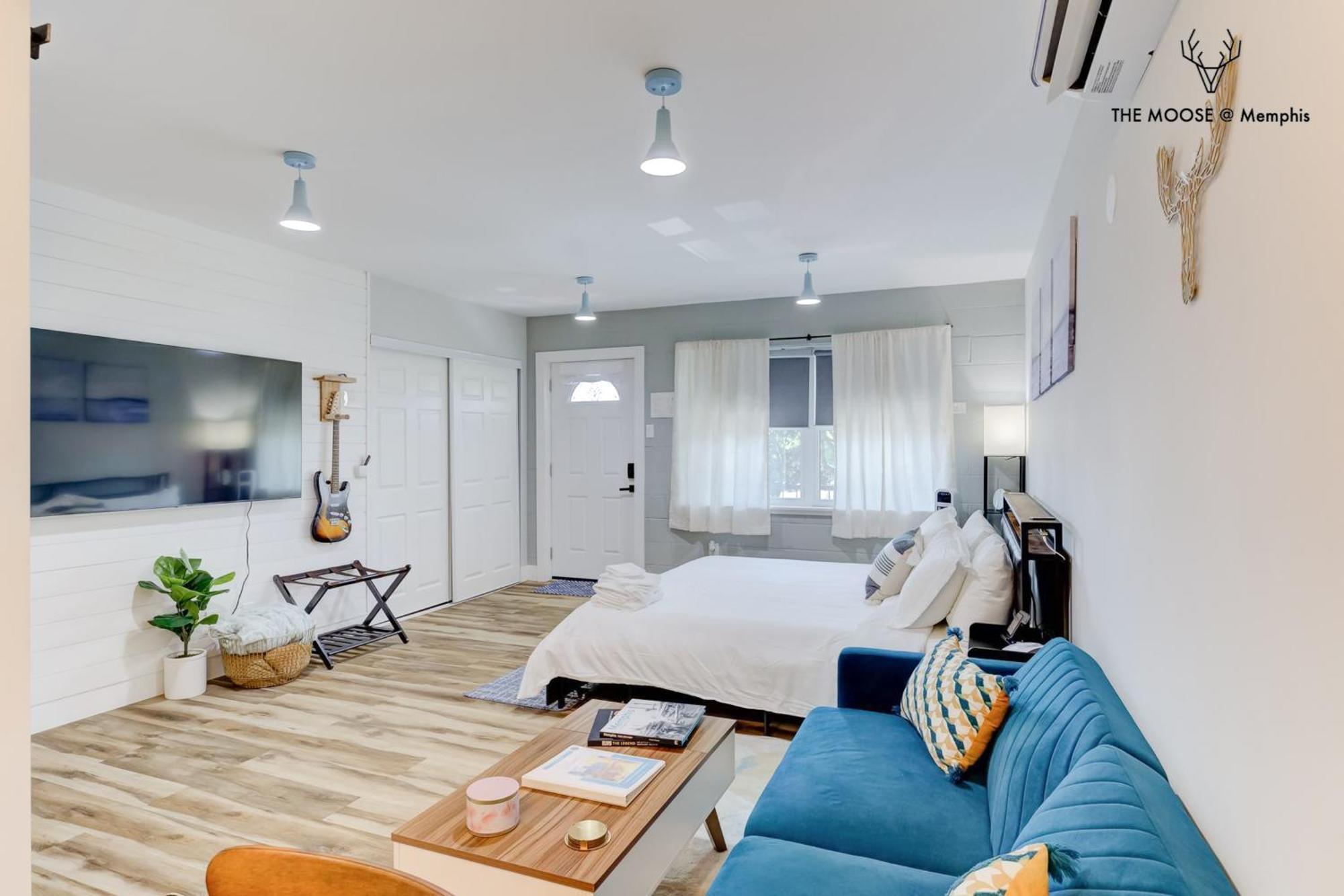 The Moose #11 - Luxe Modern Loft With King Bed, Free Parking & Wi-Fi Memphis Exterior foto
