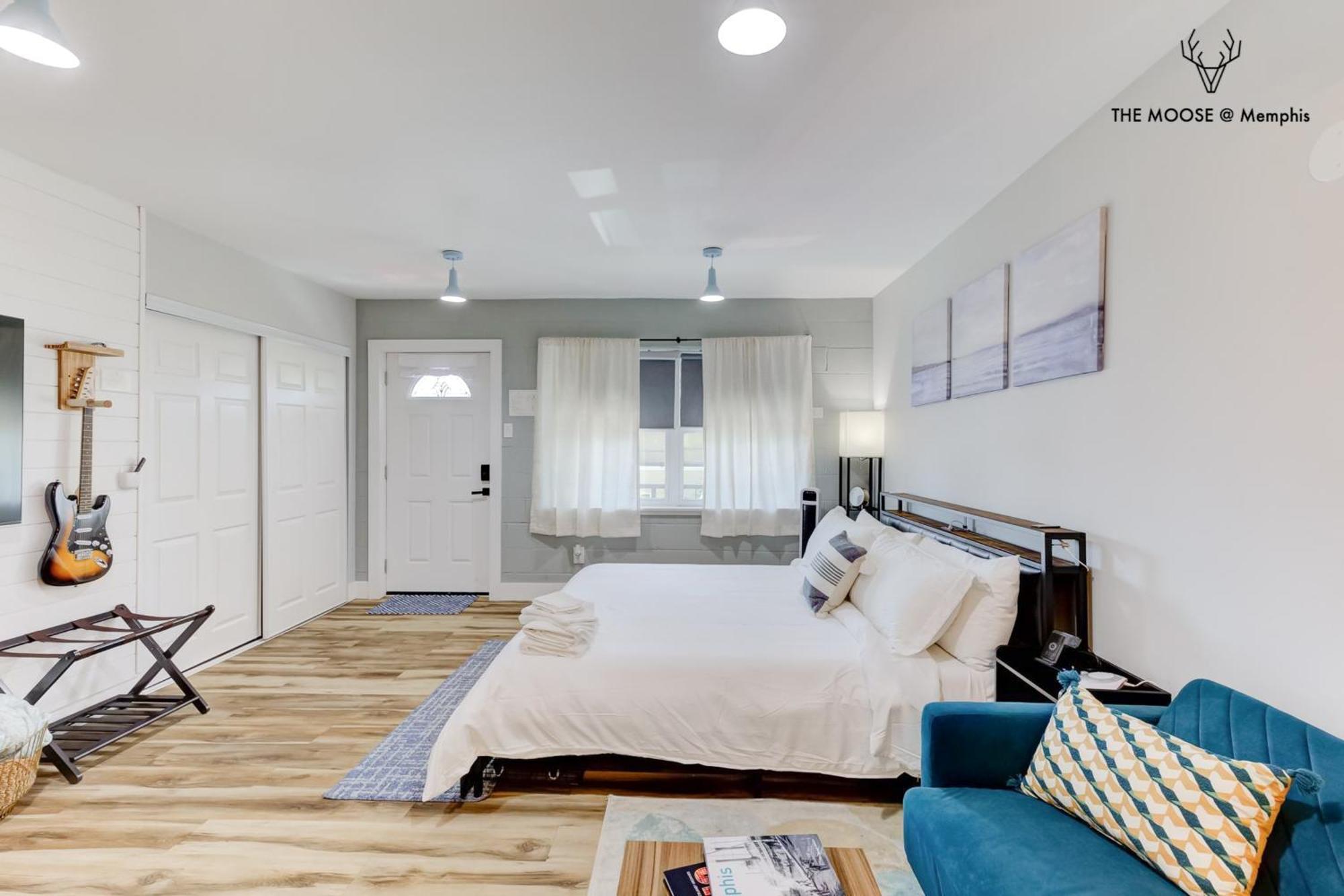 The Moose #11 - Luxe Modern Loft With King Bed, Free Parking & Wi-Fi Memphis Exterior foto