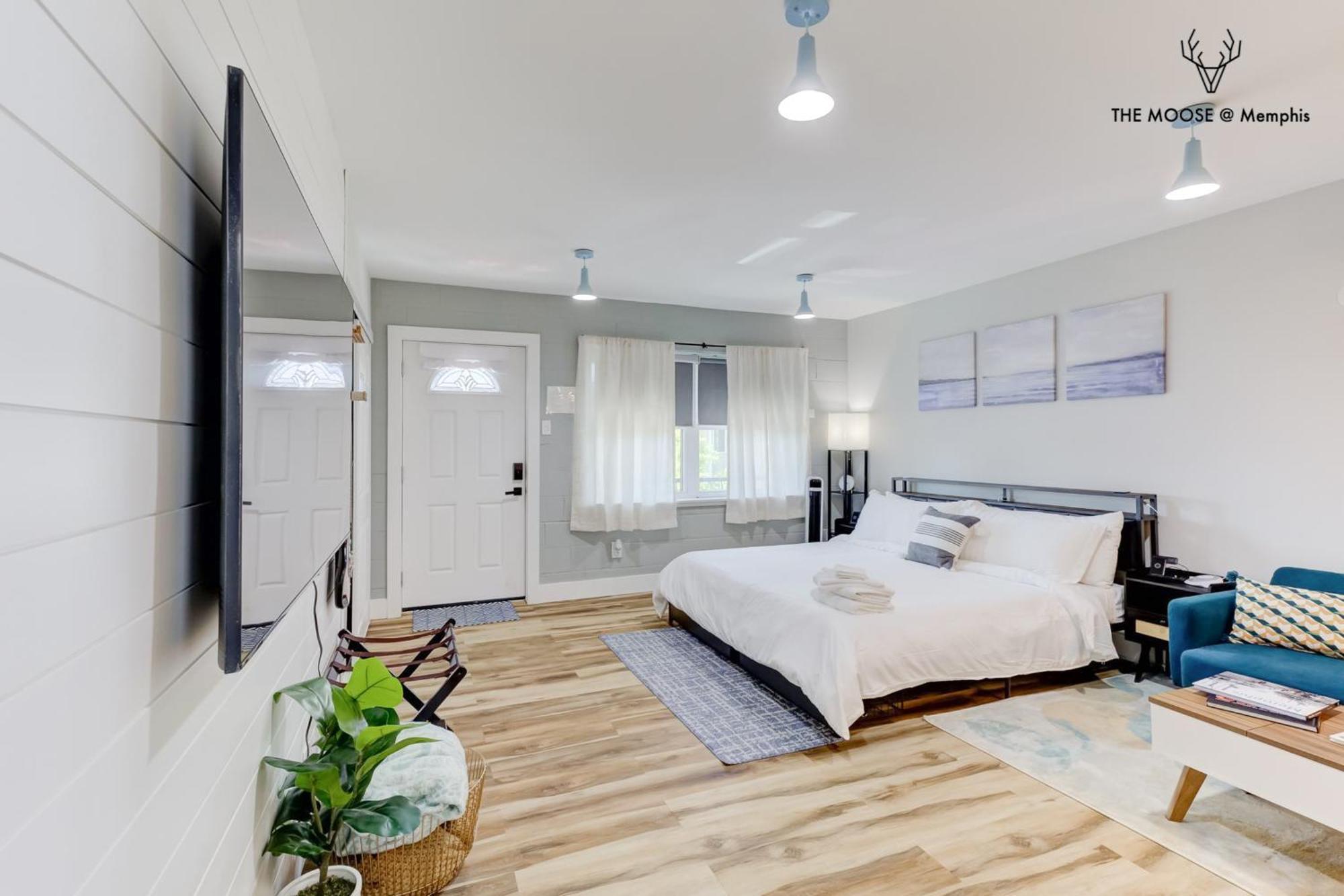 The Moose #11 - Luxe Modern Loft With King Bed, Free Parking & Wi-Fi Memphis Exterior foto